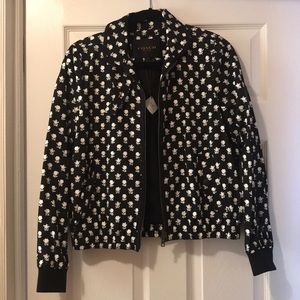 Coach floral bomber jacket